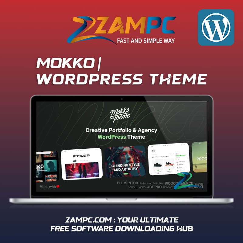 Mokko WordPress Theme ZamPC
