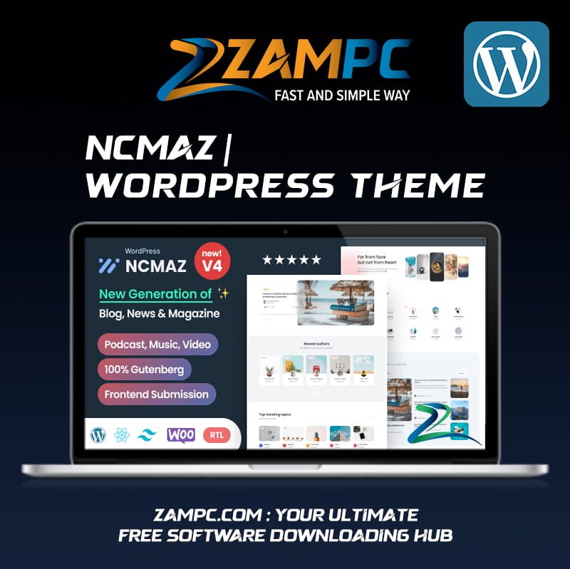 Ncmaz WordPress Theme ZamPC