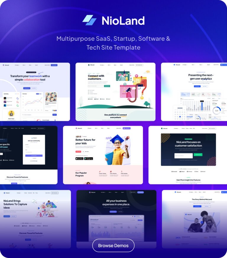 Nioland WordPress Theme