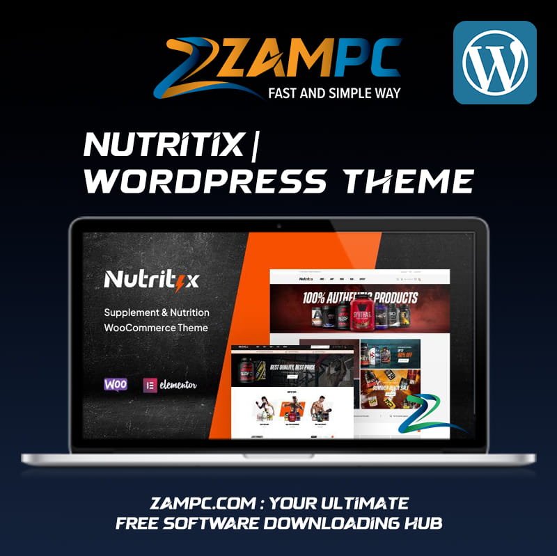 Nutritix WordPress Theme ZamPC