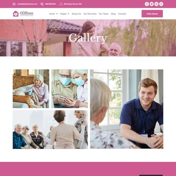 Odhomz WordPress Theme