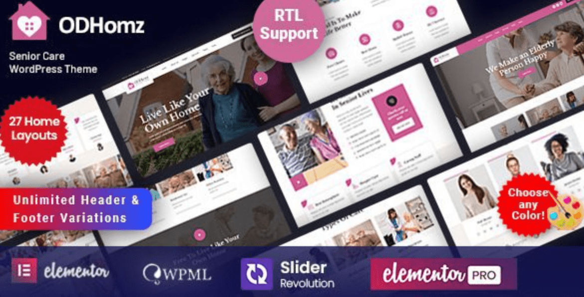 Odhomz WordPress Theme