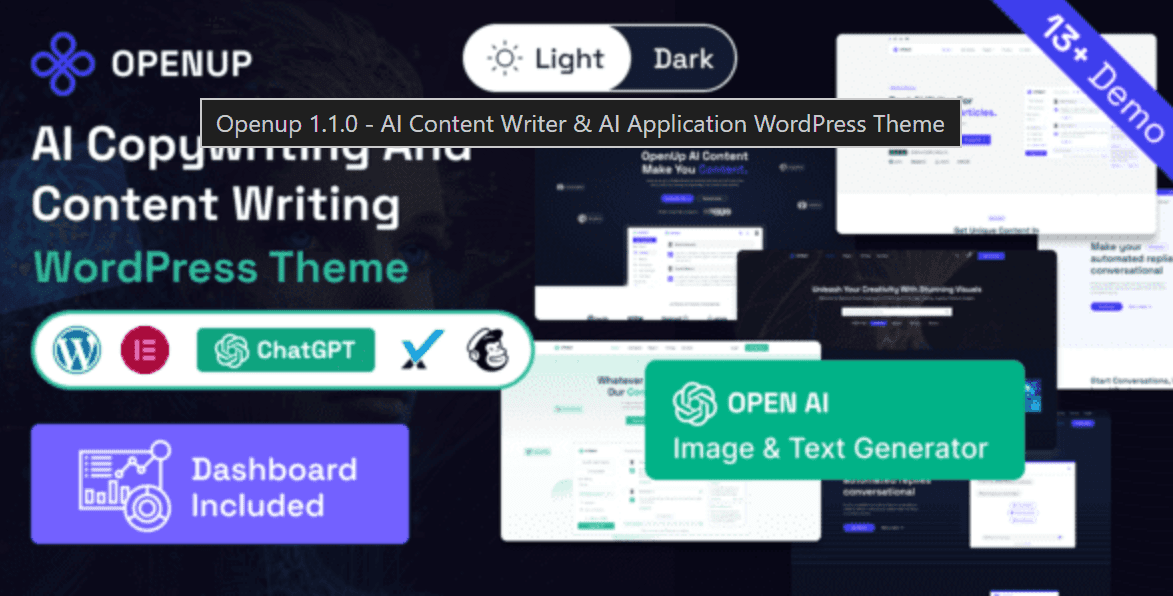 Openup WordPress Theme