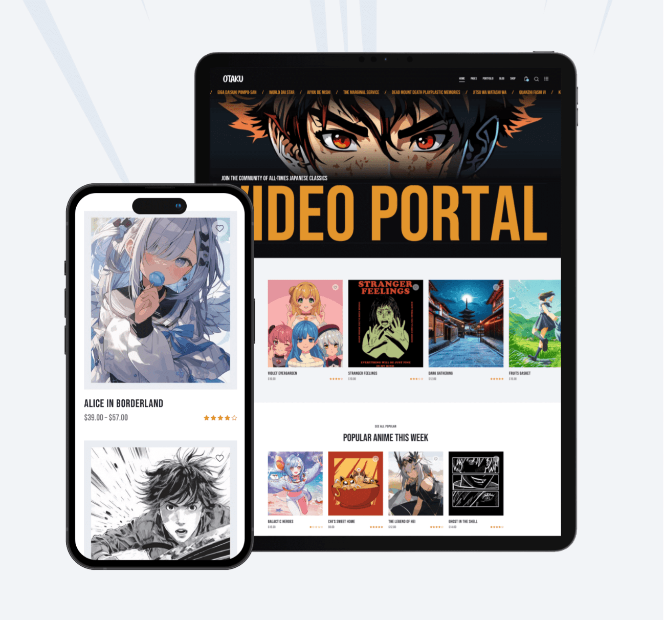 Otaku WordPress Themes