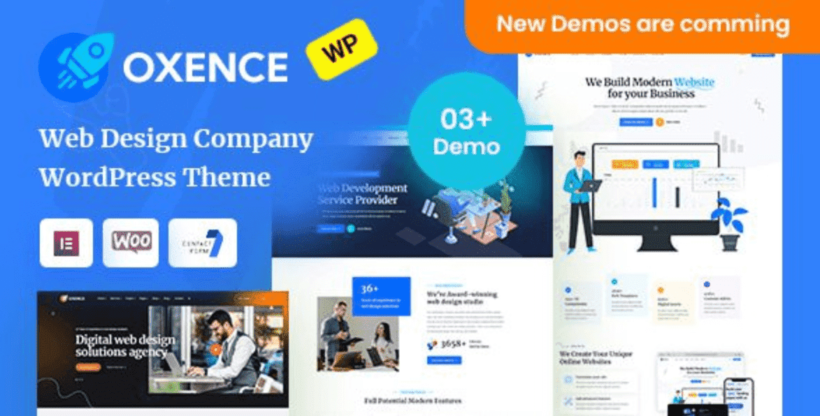 Oxence WordPress Theme