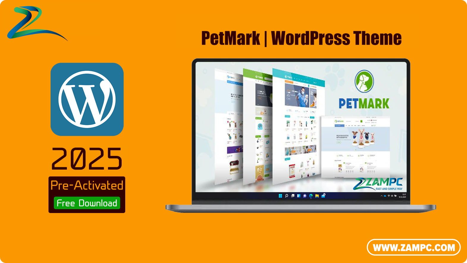 PetMark WordPress Theme ZamPC