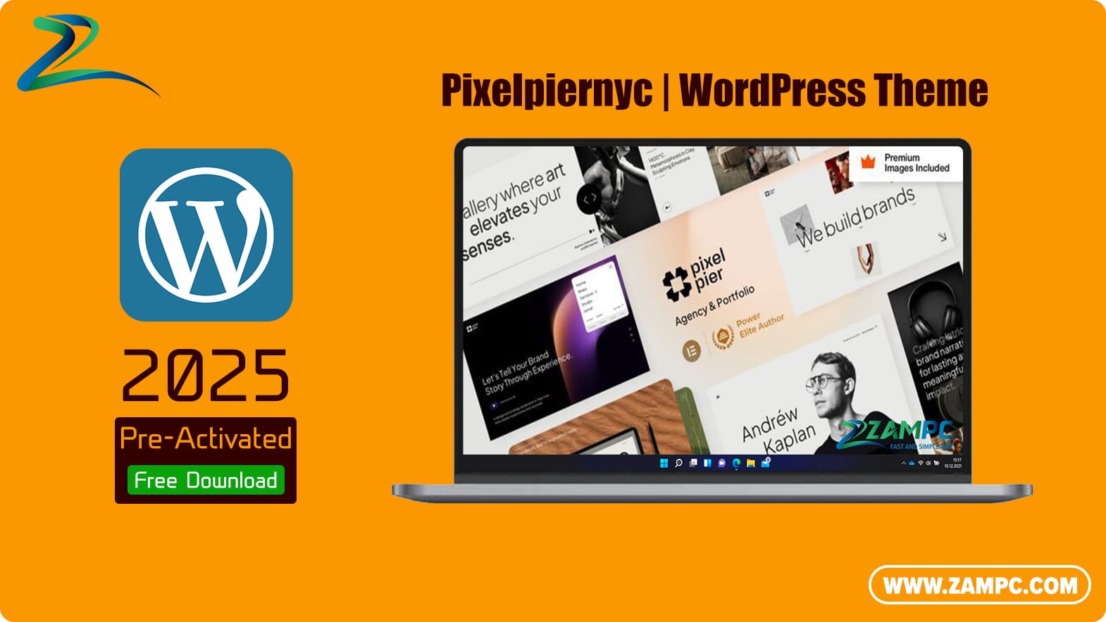 Pixelpiernyc WordPress Theme ZamPC
