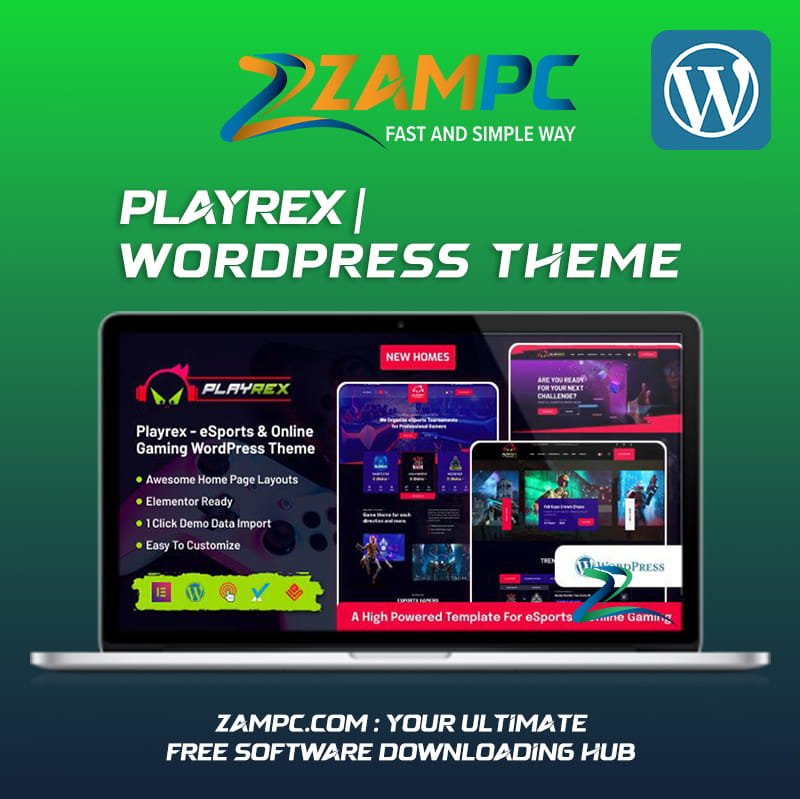 Playrex WordPress Theme ZamPC
