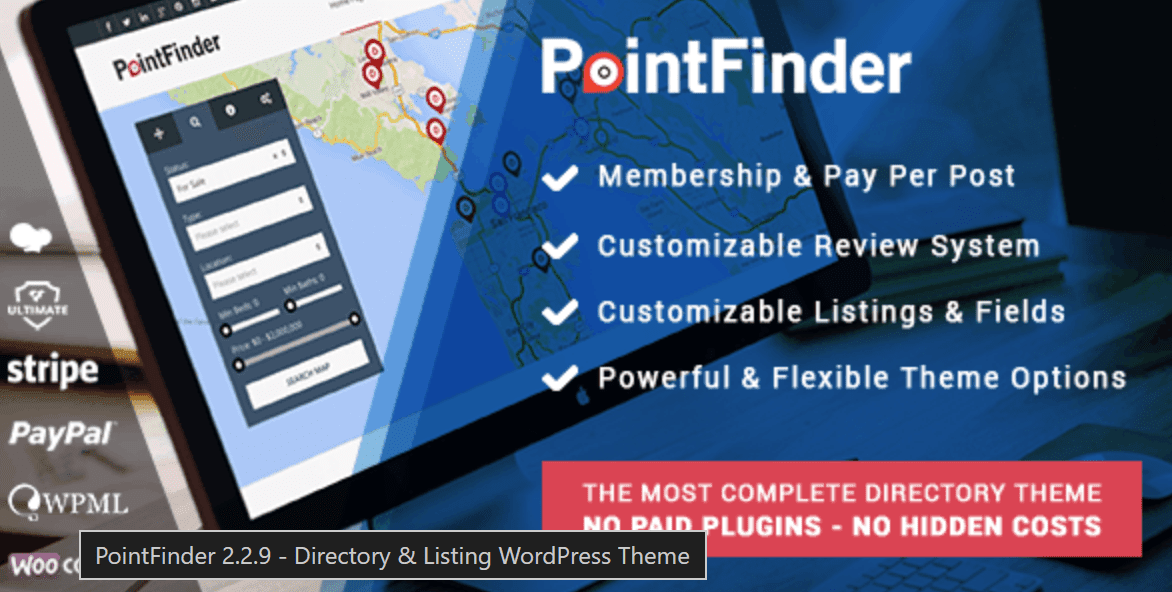 PointFinder WordPress Theme