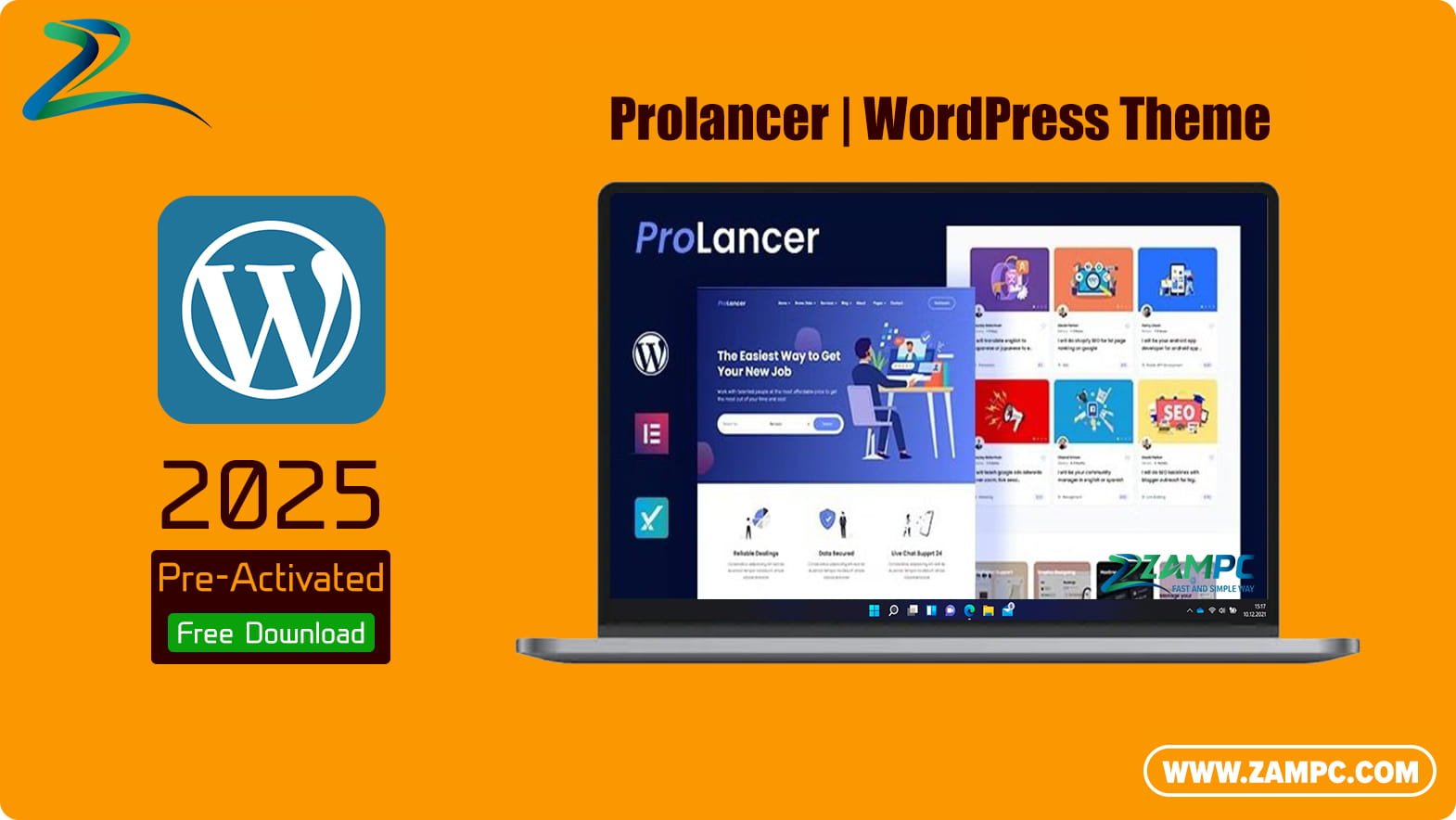 Prolancer WordPress Theme ZamPC