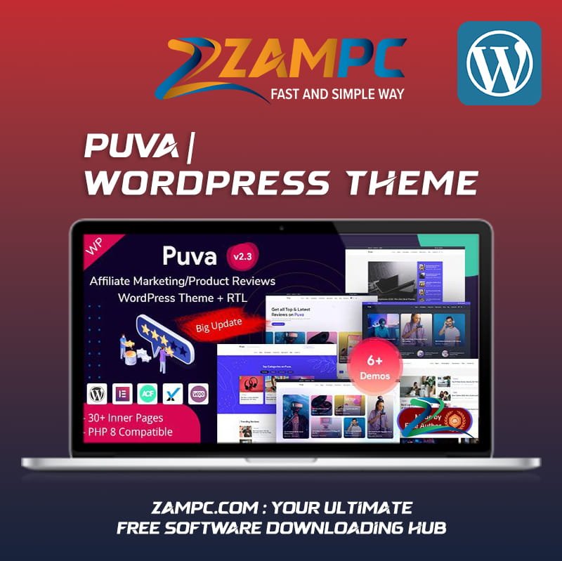 Puva WordPress Theme ZamPC