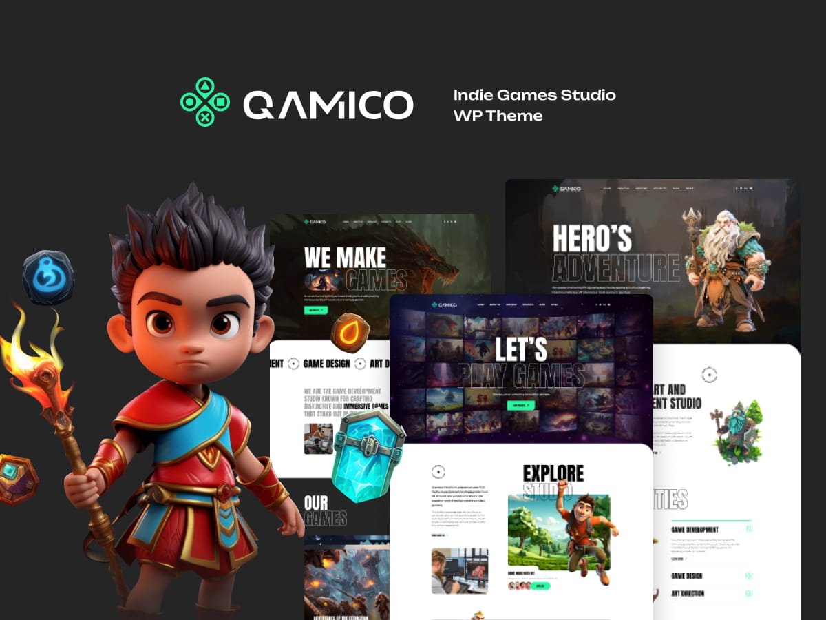 Qamico WordPress Theme ZamPC Icon