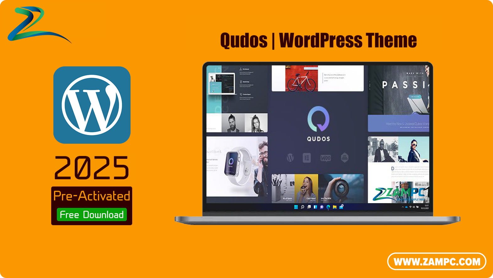 Qudos WordPress Theme ZamPC