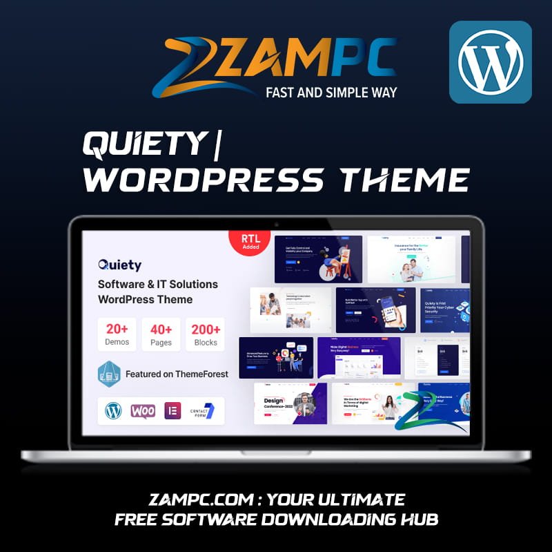 Quiety WordPress Theme ZamPC