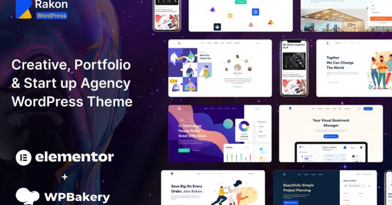 Rakon WordPress Theme