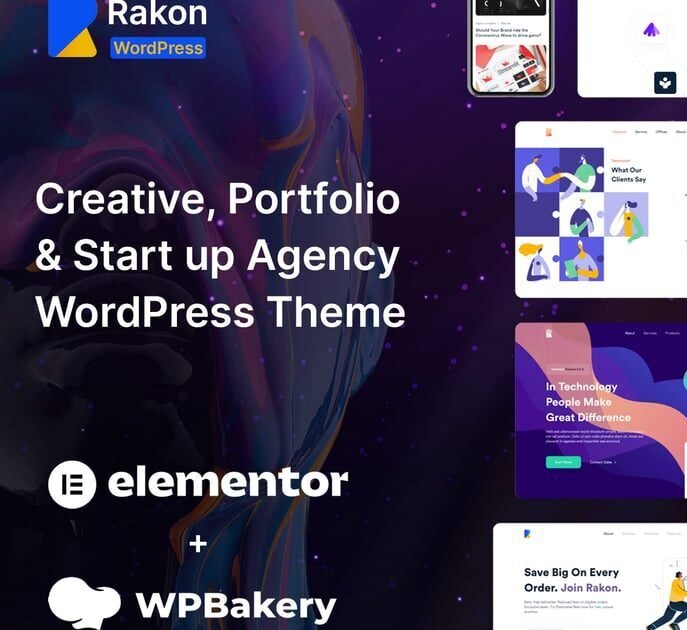 Rakon WordPress Theme