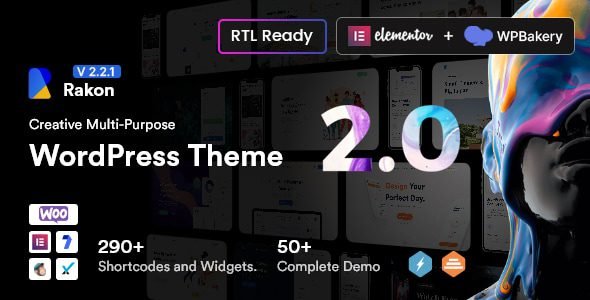Rakon WordPress Theme