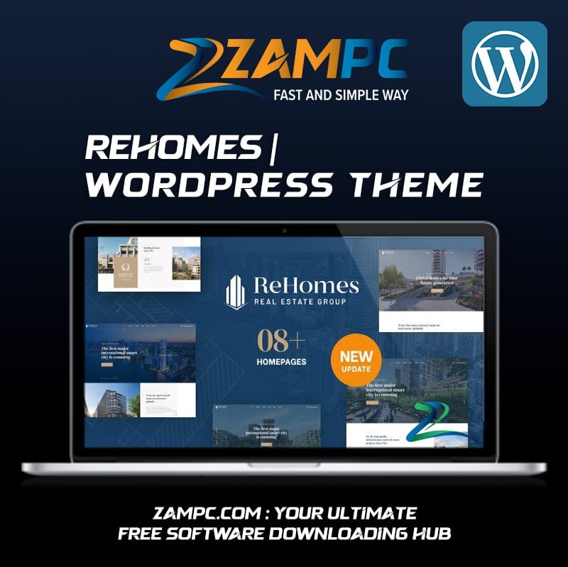 Rehomes WordPress Theme ZamPC