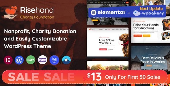 RiseHand WordPress Theme Logo
