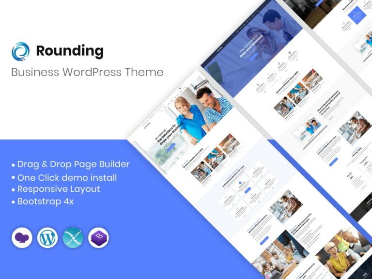 Rounding WordPress Theme ZamPC Icon