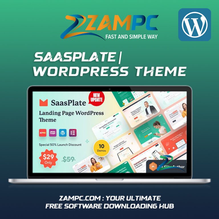 SaasPlate WordPress Theme ZamPC