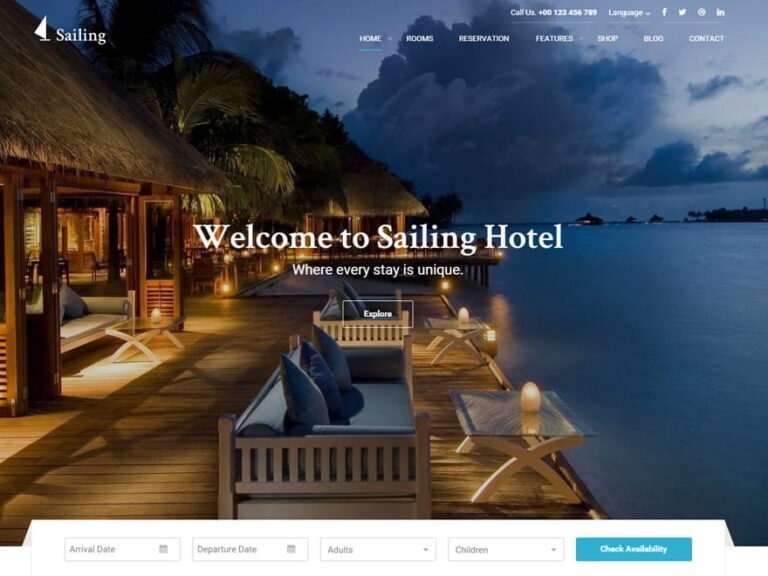 Sailing WordPress Theme ZamPC Icon
