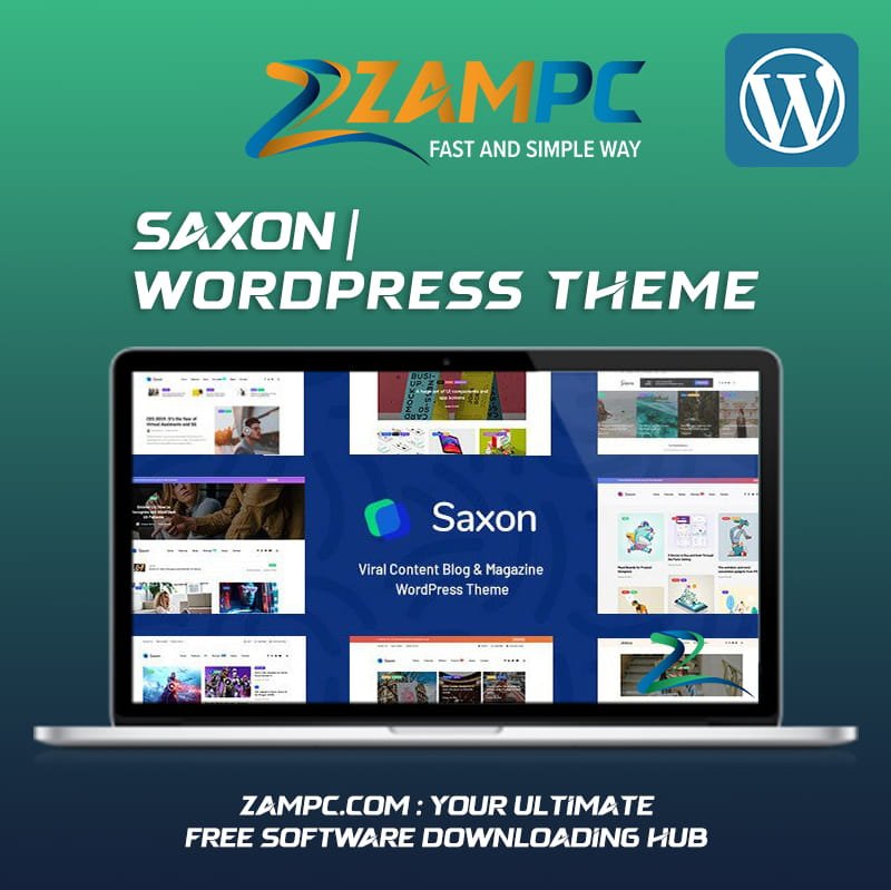 Saxon WordPress Theme ZamPC