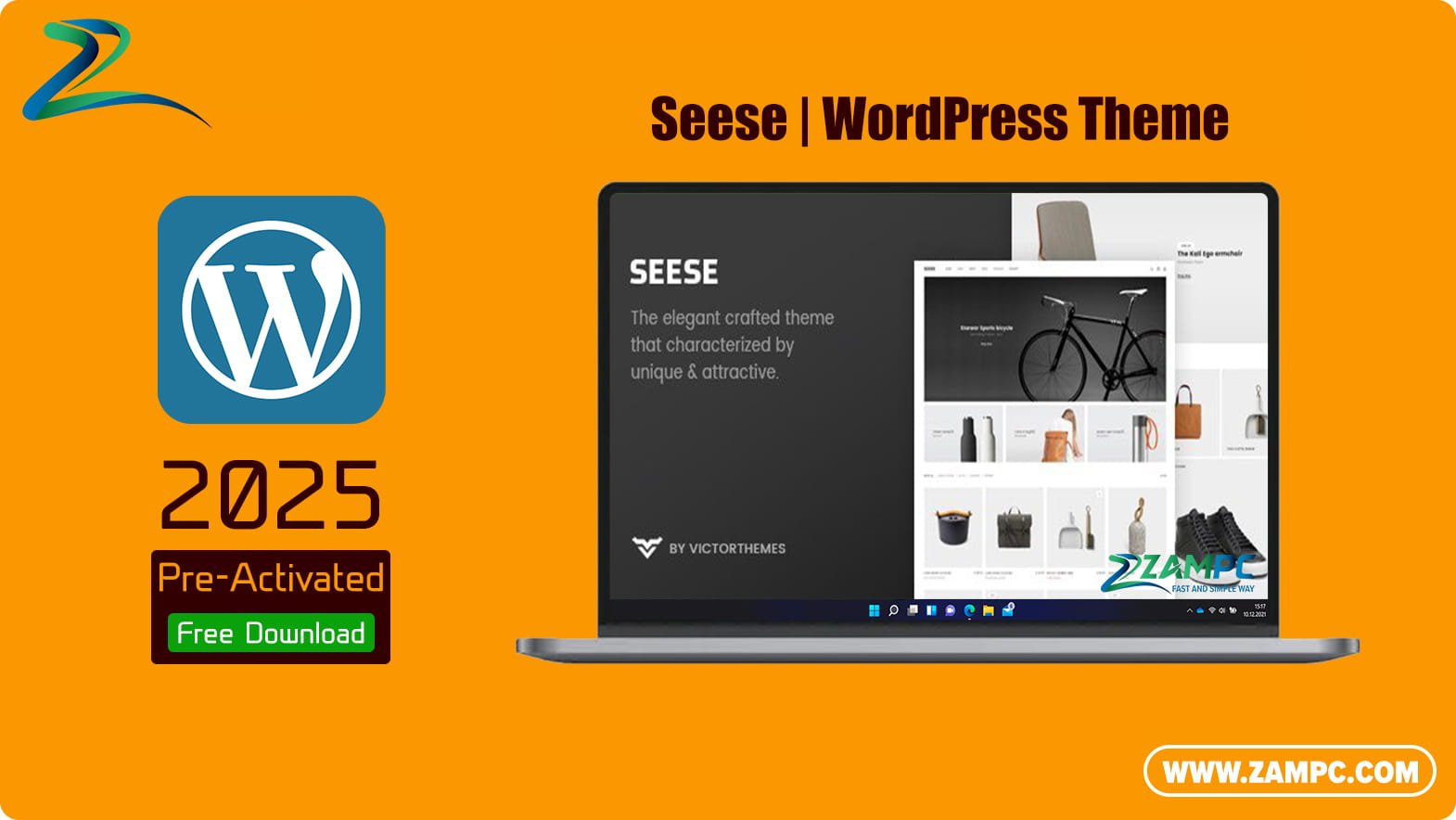 Seese WordPress Theme ZamPC