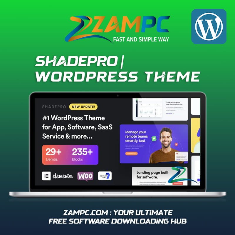 ShadePro WordPress Theme ZamPC