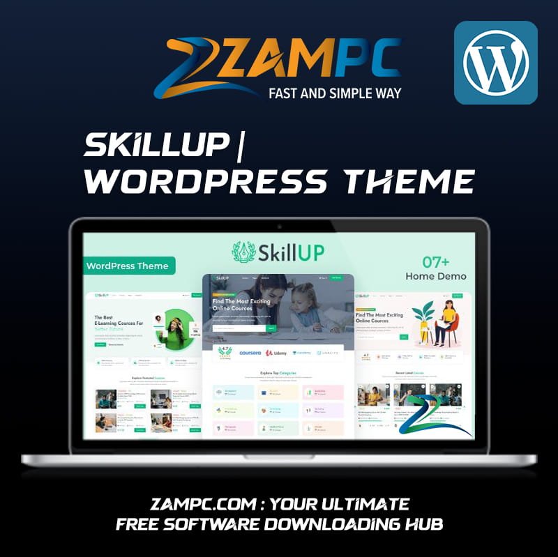 SkillUp WordPress Theme ZamPC