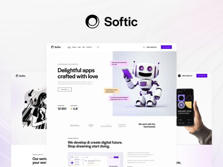 Softic WordPress Theme ZamPC Icon