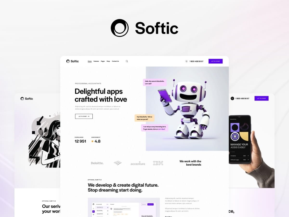 Softic WordPress Theme ZamPC Icon
