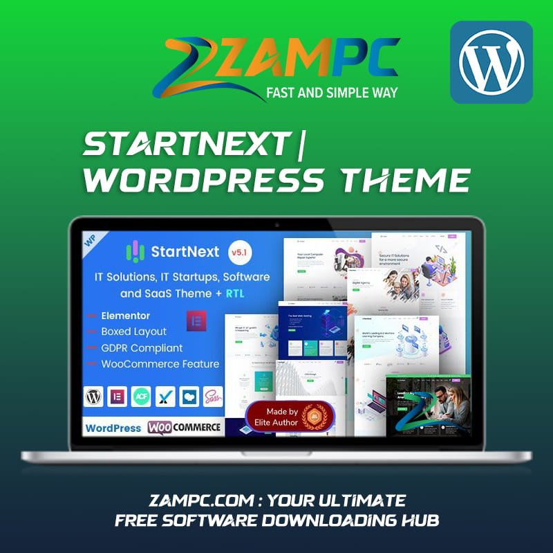 StartNext WordPress Theme ZamPC