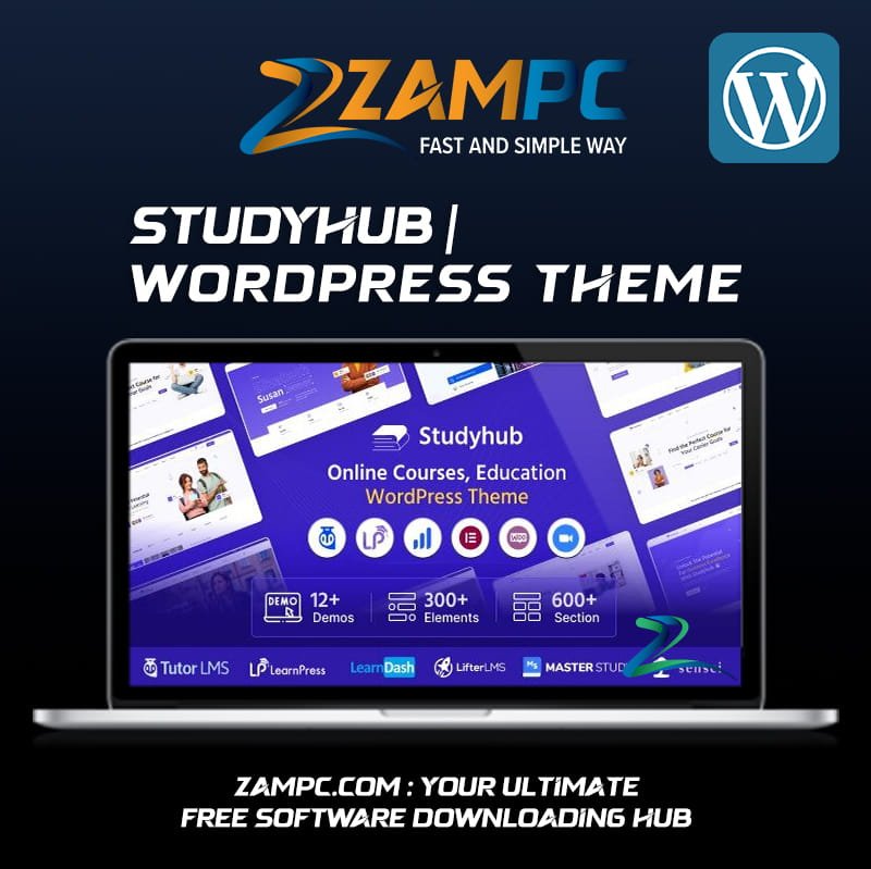 Studyhub WordPress Theme ZamPC