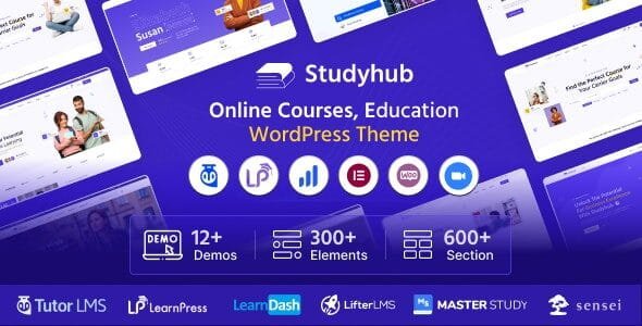 Studyhub WordPress Theme ZamPC
