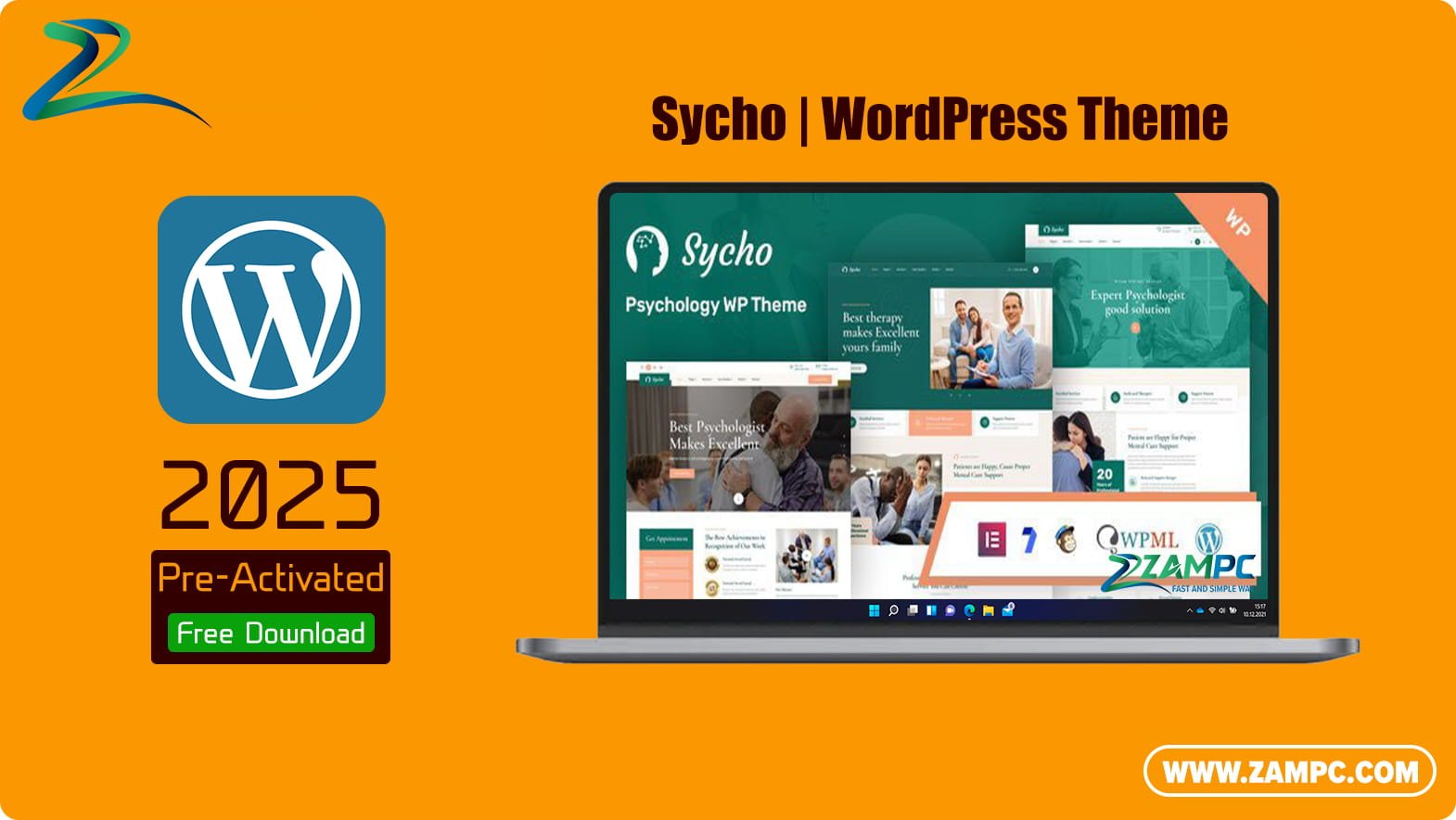 Sycho WordPress Theme ZamPC