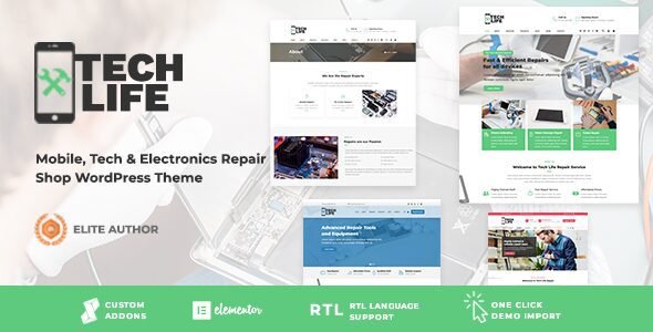 TechLife WordPress Theme ZamPC Icon