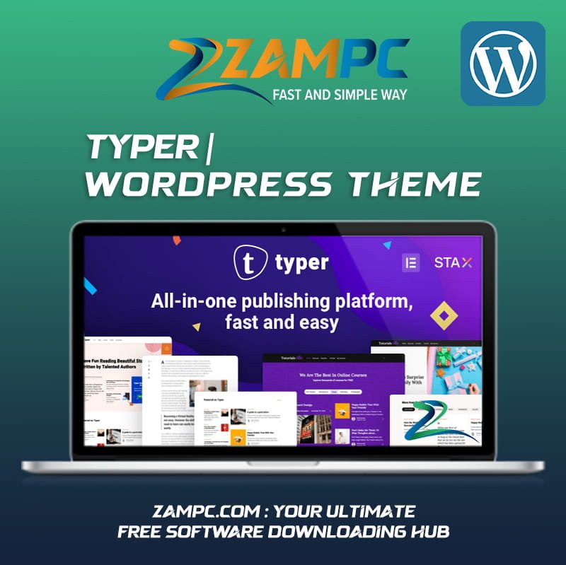 Typer WordPress Theme ZamPC
