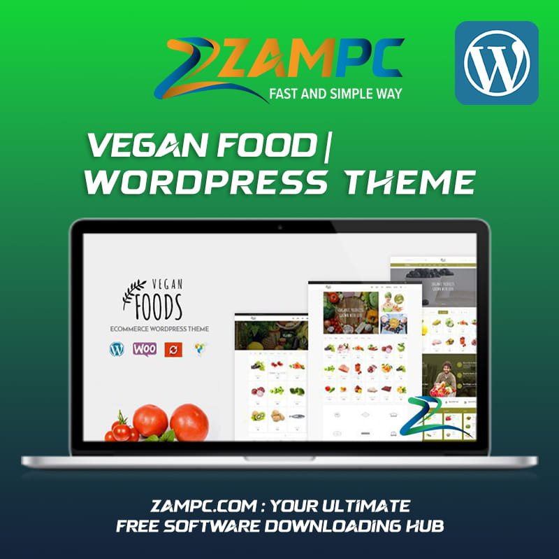 Vegan Food WordPress Theme ZamPC