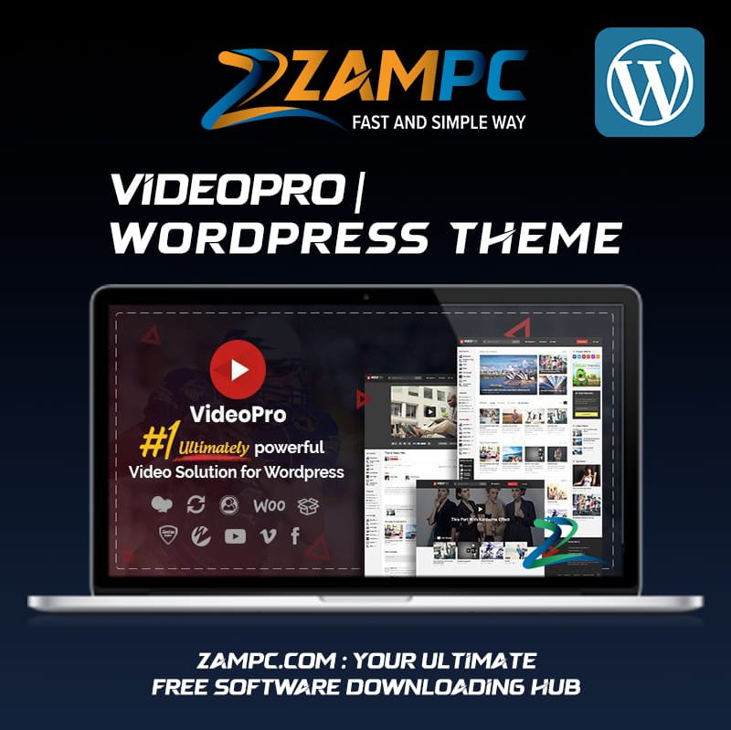 VideoPro WordPress Theme ZamPC