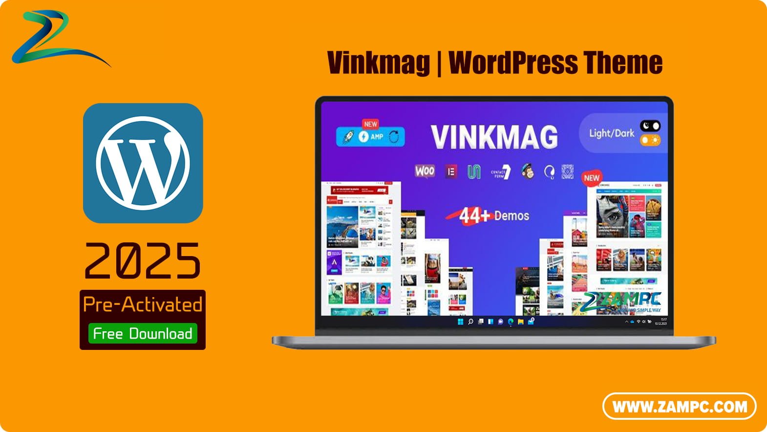 Vinkmag WordPress Theme ZamPC