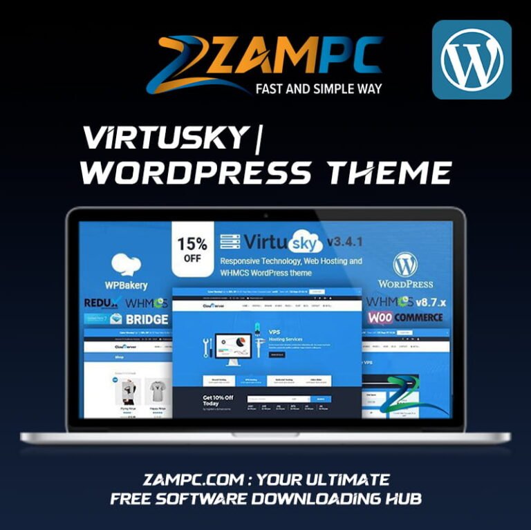 VirtuSky WordPress Theme ZamPC