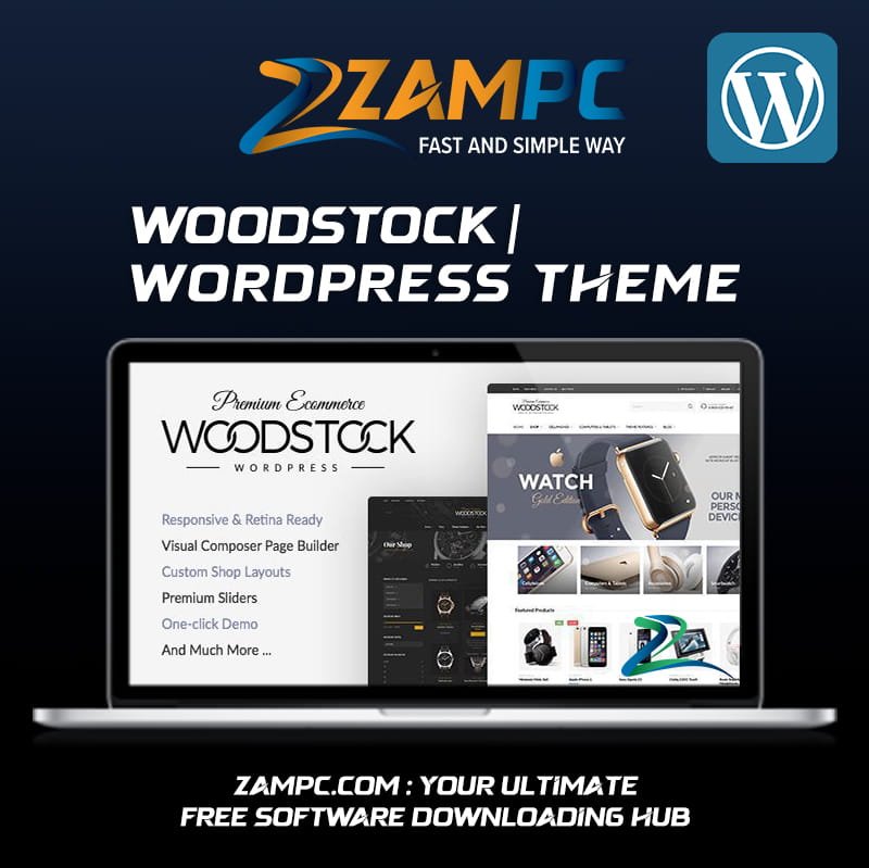 Woodstock WordPress Theme ZamPC