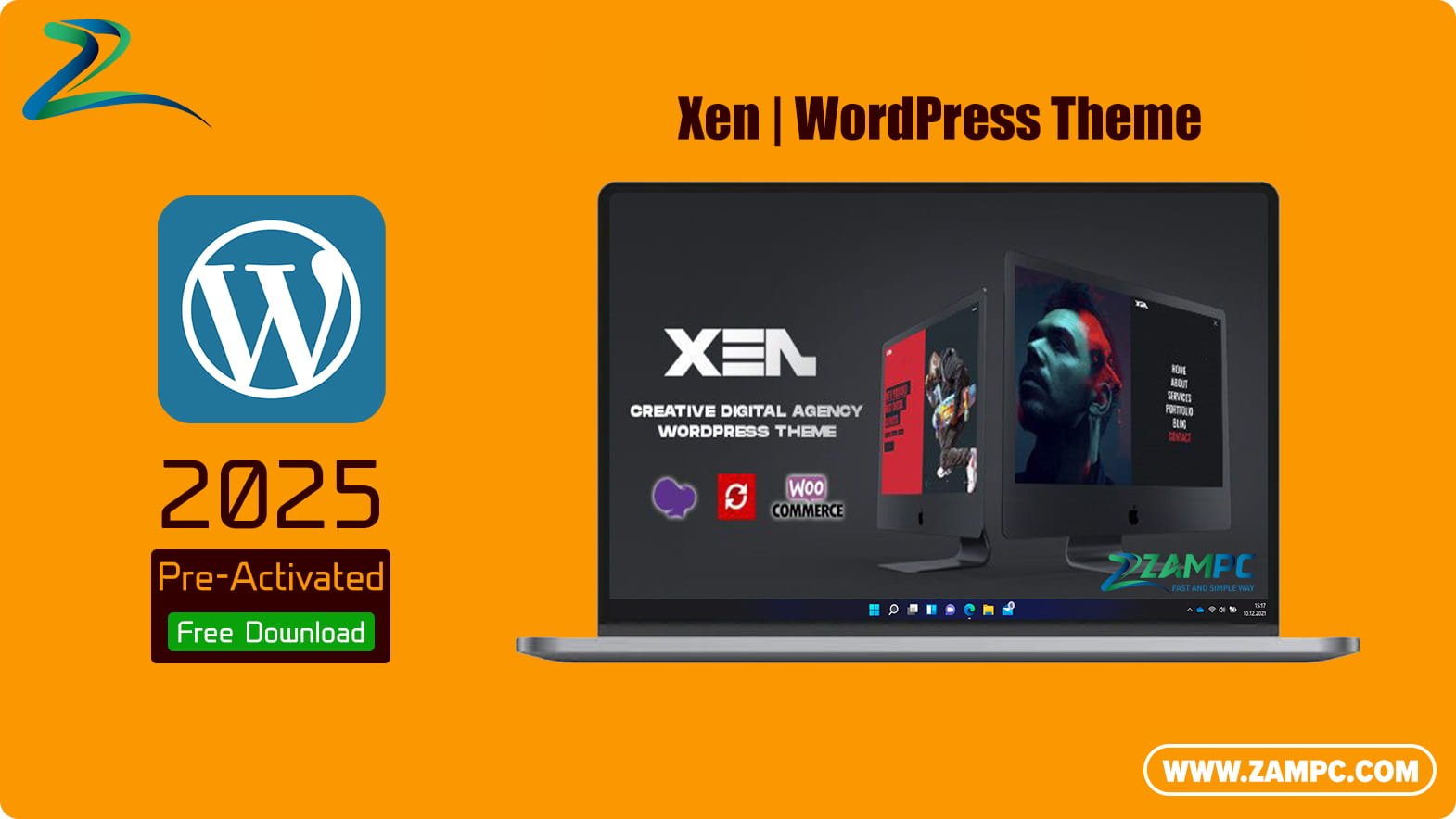 Xen WordPress Theme ZamPC