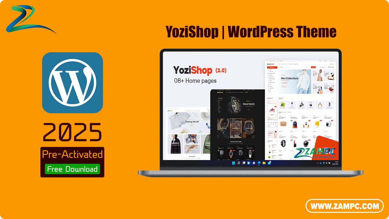 YoziShop WordPress Theme ZamPC