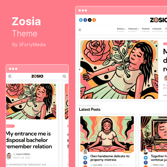 Zosia WordPress Theme
