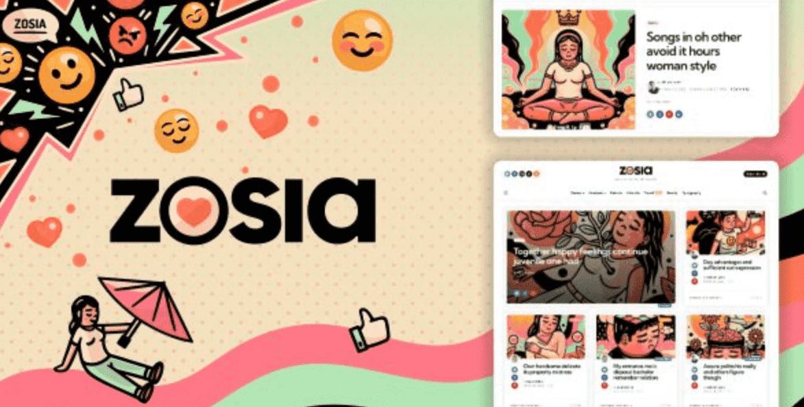 Zosia WordPress Theme