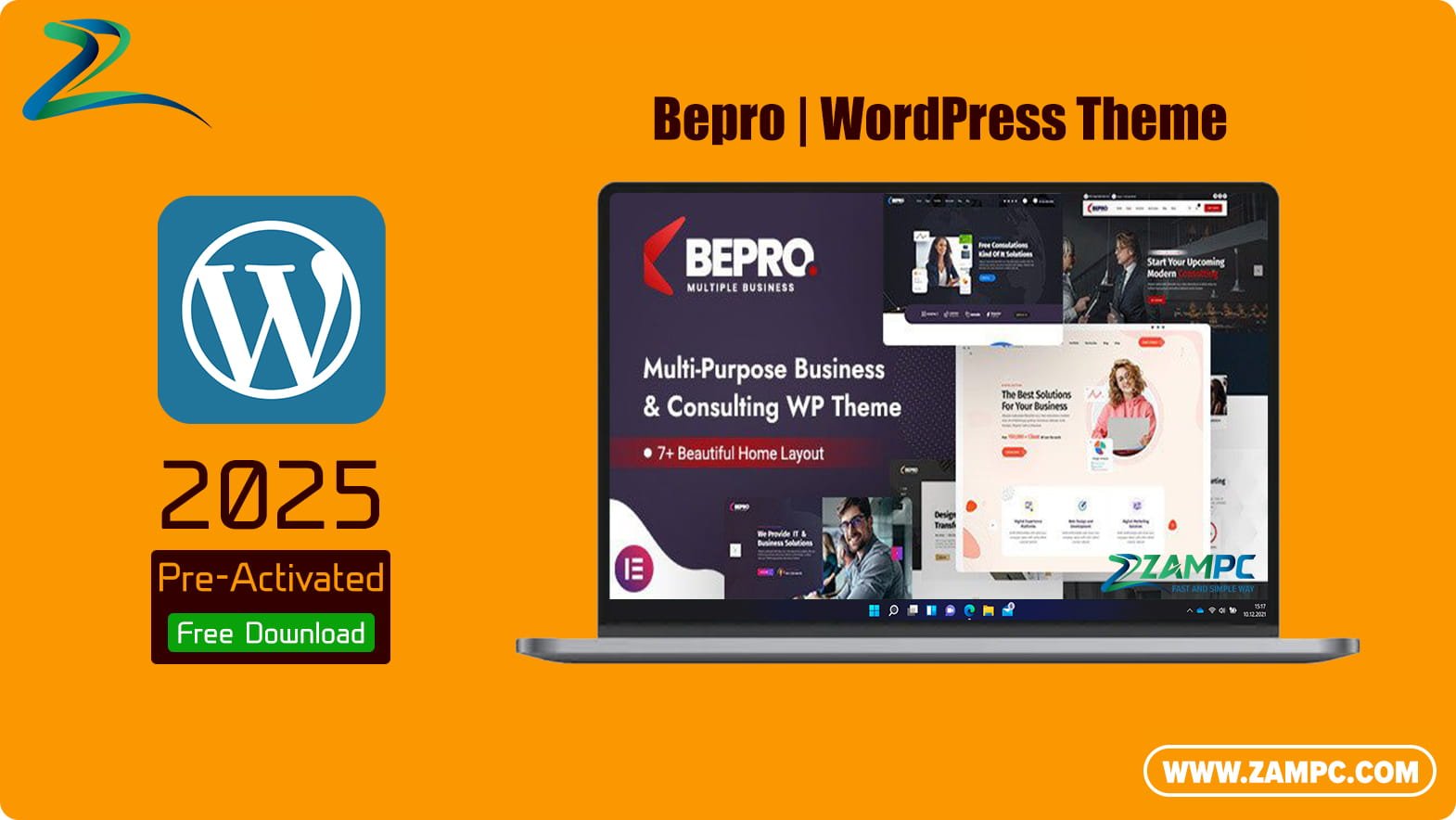 bepro WordPress Theme ZamPC
