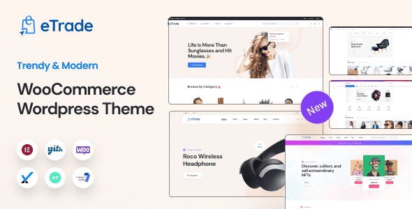 eTrade WordPress Theme