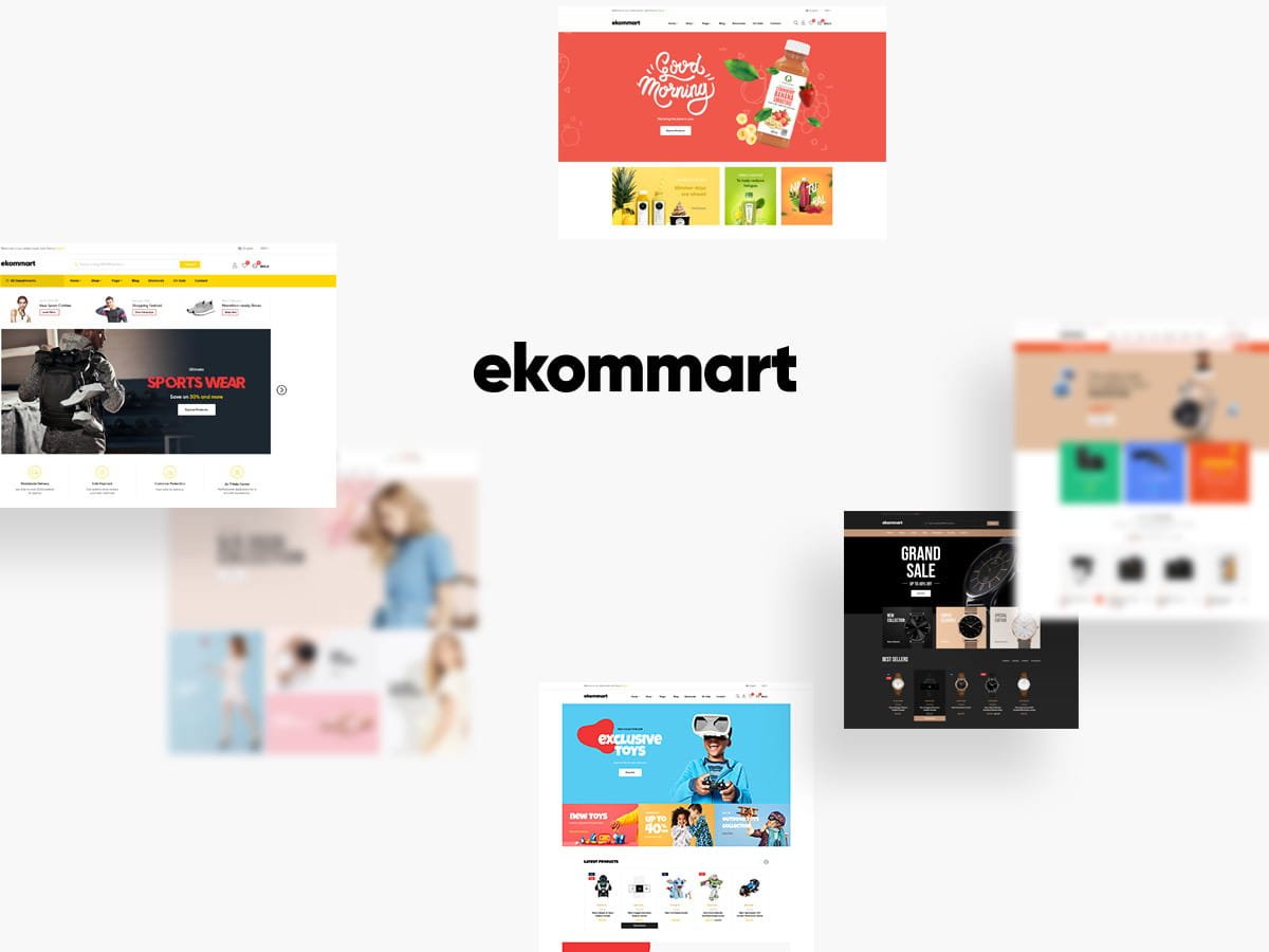 ekommart WordPress Theme ZamPC Icon